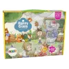 LEAN TOYS Puzzle School for Animals 100 pieces