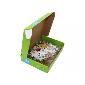 LEAN TOYS Loomade Pusle Lastele 100 Tükki