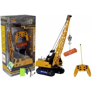 LEAN TOYS R/C Kraana Liigutatava Käe ja Tuledega