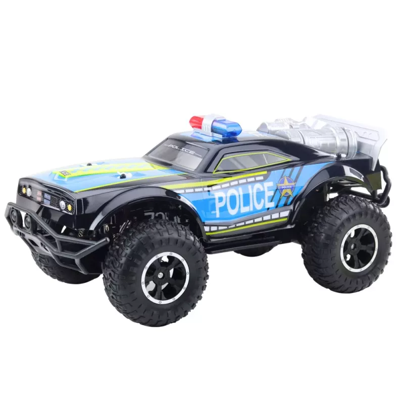 LEAN TOYS RC maasturipolitseiauto 1:8 must
