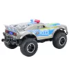 LEAN TOYS RC maastiku politseiauto 1:8 hõbedane