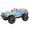 LEAN TOYS RC maastiku politseiauto 1:8 hõbedane