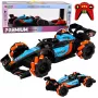 LEAN TOYS RC Sports raadio teel juhitav võidusõiduauto triivmanöövrite, tulede ja helidega 1:14