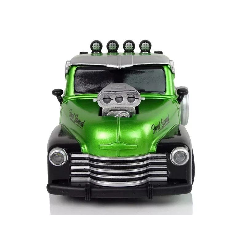 LEAN TOYS Kaugjuhitav 1:18 Roheline Pick-up veok