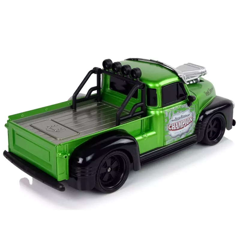 LEAN TOYS Kaugjuhitav 1:18 Roheline Pick-up veok