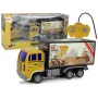 LEAN TOYS Remote Controlled Construction Truck 1:24 Yellow