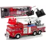 LEAN TOYS Kaugjuhitav Tuletõrjejaam Gaasipedaali ja Piduriga Heliefektidega