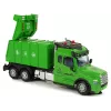 LEAN TOYS Remote Controlled Garbage Truck Pilot 2.4G Lights Sounds Green