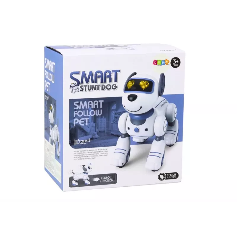 LEAN TOYS kaugjuhitav interaktiivne robotkoer – tantsiv, laulev, programmeeritavate käskudega, sinine | DistriNode SA