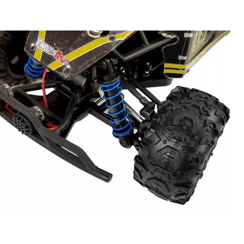 LEAN TOYS Kaugjuhitav maastikubuggy 1:18 Kollane ENOZE 9303E 45 km/h