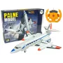 LEAN TOYS Kaugjuhitav reisilennuk LED-tuledega 40 MHz Pilot