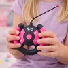 LEAN TOYS Kaugjuhitav RC maastikuauto koos nukkudega Roosa 1:16