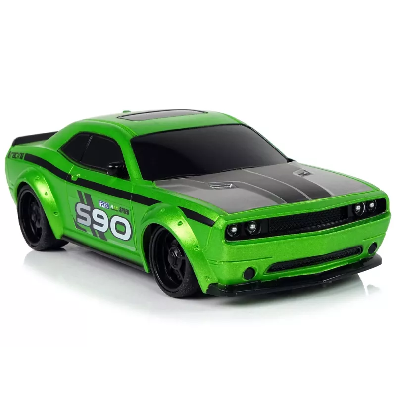 LEAN TOYS Remote Controlled Sports Car 1:24 Racing Green