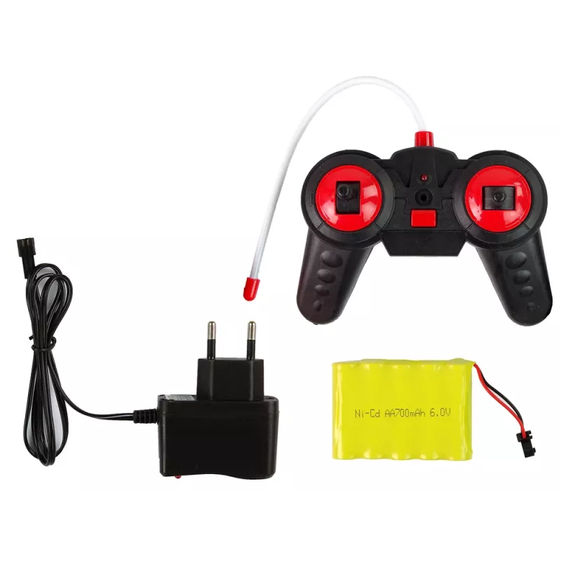 LEAN TOYS Kaugjuhitav sportauto LED-esituledega ja R/C-puldiga