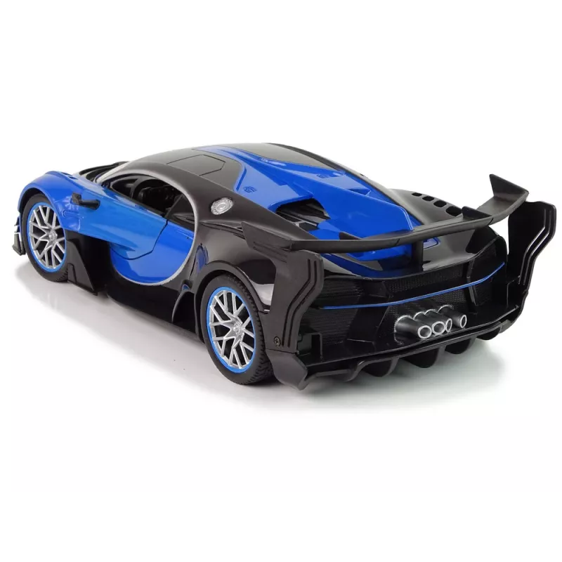 LEAN TOYS Kaugjuhitav sportauto LED-esituledega ja R/C-puldiga