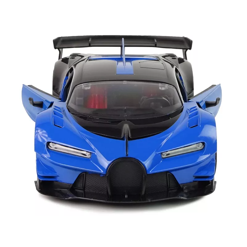 LEAN TOYS Kaugjuhitav sportauto LED-esituledega ja R/C-puldiga