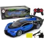 LEAN TOYS Kaugjuhitav sportauto LED-esituledega ja R/C-puldiga