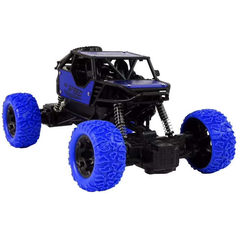 LEAN TOYS Kaugjuhitav maastikuauto R/C 1:18 Sinine