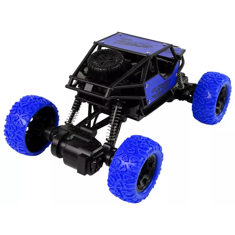 LEAN TOYS Kaugjuhitav maastikuauto R/C 1:18 Sinine