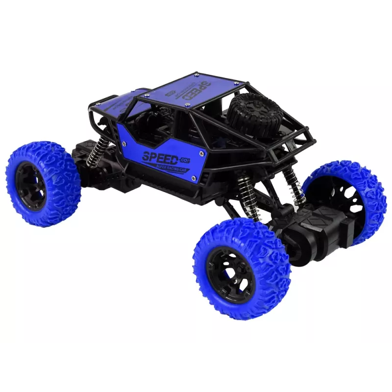 LEAN TOYS Kaugjuhitav maastikuauto R/C 1:18 Sinine