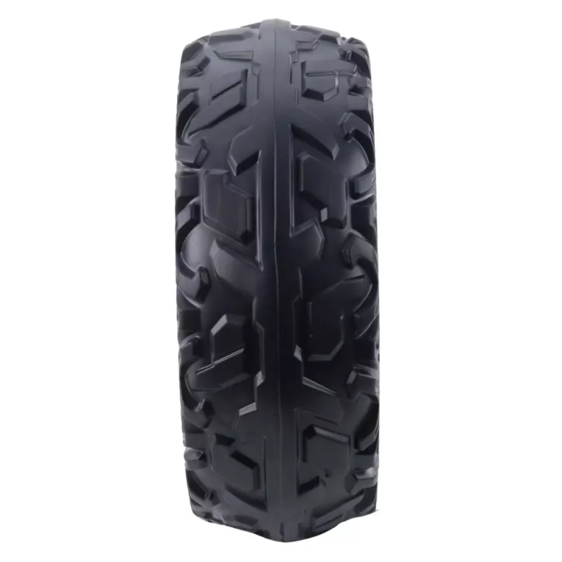 LEAN TOYS varuratas akuga sõidetavale sõidukile DK-CA002 (230 mm, must, PP-plast)