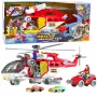 LEAN TOYS päästekopteri multifunktsionaalne komplekt tulede ja helidega