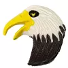 LEAN TOYS Ring on Hand Educational Animals Eagle