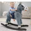 LEAN TOYS Kiiktool Hobune Sadul Jalarocker Helid Hall 74 cm