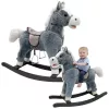 LEAN TOYS Kiiktool Hobune Sadul Jalarocker Helid Hall 74 cm