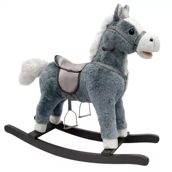 LEAN TOYS Kiiktool Hobune Sadul Jalarocker Helid Hall 74 cm