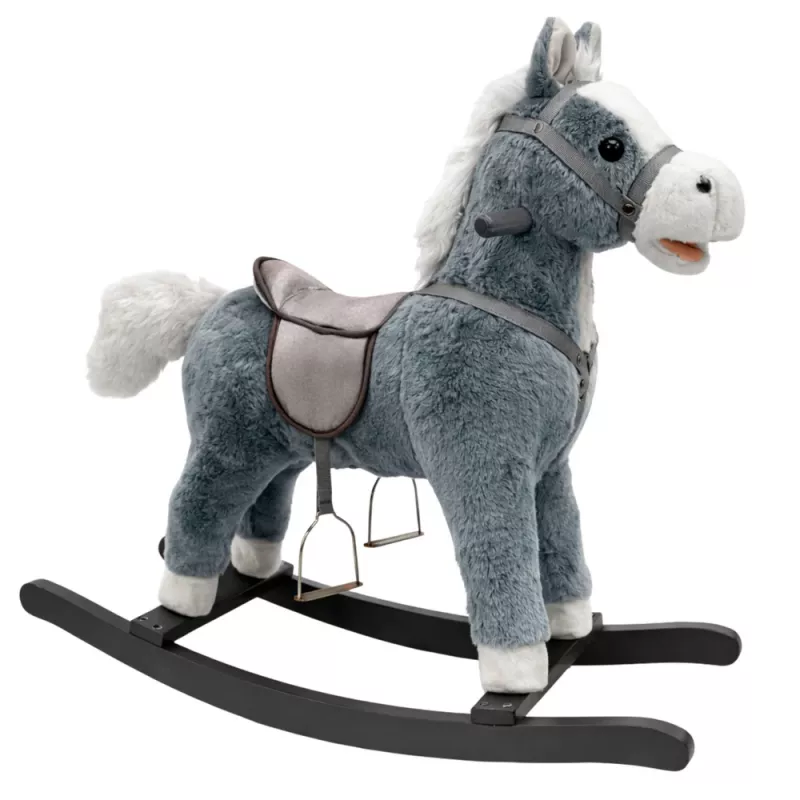 LEAN TOYS Kiiktool Hobune Sadul Jalarocker Helid Hall 74 cm