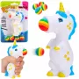 LEAN TOYS Rubber Ball Shooter Unicorn Launcher For Kids 5 Balls
