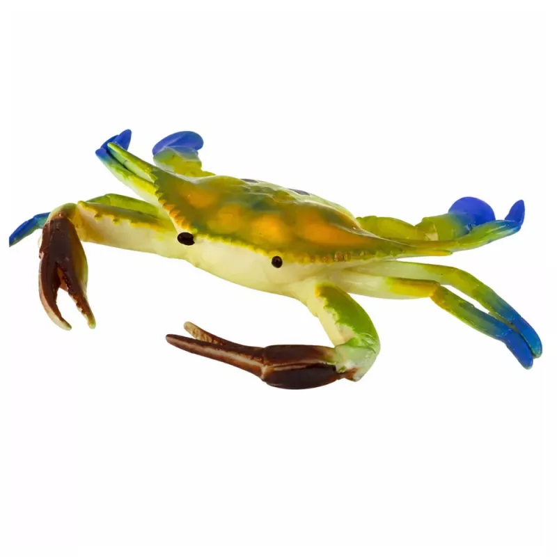 LEAN TOYS Kummist krabi kujuke venitatav realistlik mereelukas 19cm