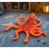 LEAN TOYS Kummi-kaheksajalg Kujuke Veniv Realistlik Mereelukas 12cm