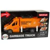 LEAN TOYS Prügiauto hõõrdveoga ja heliefektidega Oranž