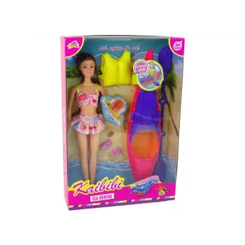LEAN TOYS Nukumõnude komplekt Süstaroosa