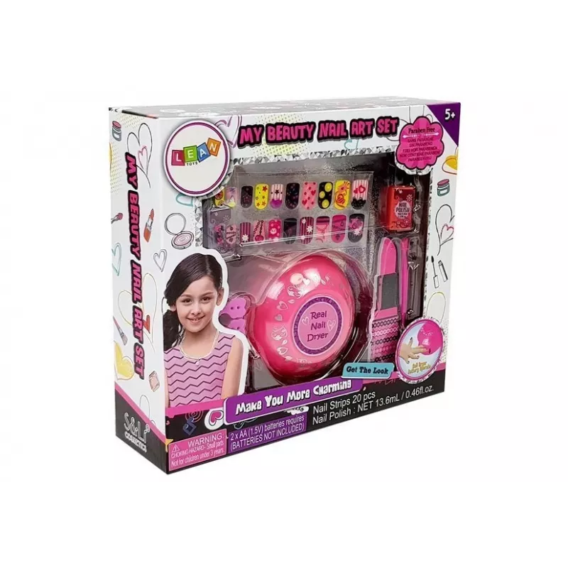 LEAN TOYS Komplekt küünelakikuivati valmistamiseks, erinevad kujundused