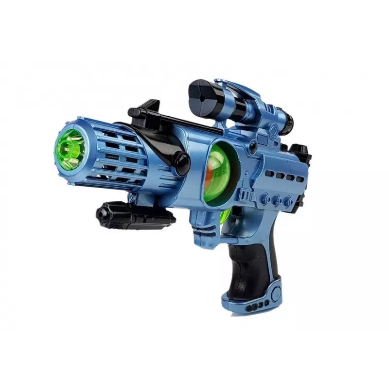 LEAN TOYS Komplekt Laserpüstol Kosmosesõdalase Mask Helide ja Valgusega