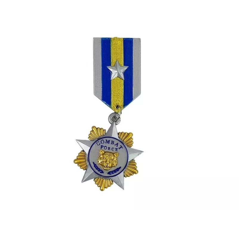 LEAN TOYS Sõjaline püstol-püss-nuga-medal-sihik komplekt