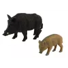 LEAN TOYS 2-osaline metssiga koos pojaga kujukesed metsloomade seeria