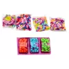 LEAN TOYS Helmikomplekt ehete loomiseks purgis 3in1