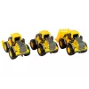 LEAN TOYS Ehitusmasinate komplekt 3 kollast mudelit