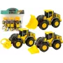 LEAN TOYS Ehitusmasinate komplekt 3 kollast mudelit