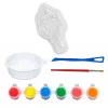 LEAN TOYS Looming plastpeegli vormi ja kipsvärvide komplekt