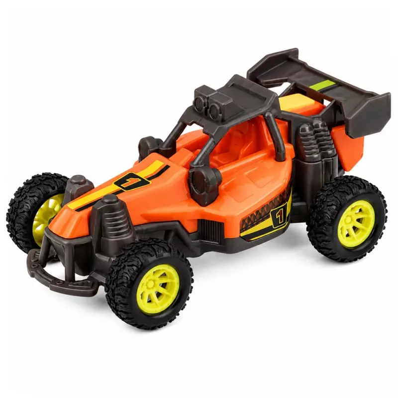 LEAN TOYS Maastikusõidukite komplekt tulede ja helidega 2 tk