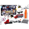 LEAN TOYS Set of Figures Space Truck Rocket 15 El.
