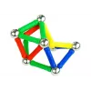 LEAN TOYS Magnastix Magnetplokkide komplekt 560 + alusplaat