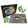LEAN TOYS Magnastix Magnetplokkide komplekt 560 + alusplaat