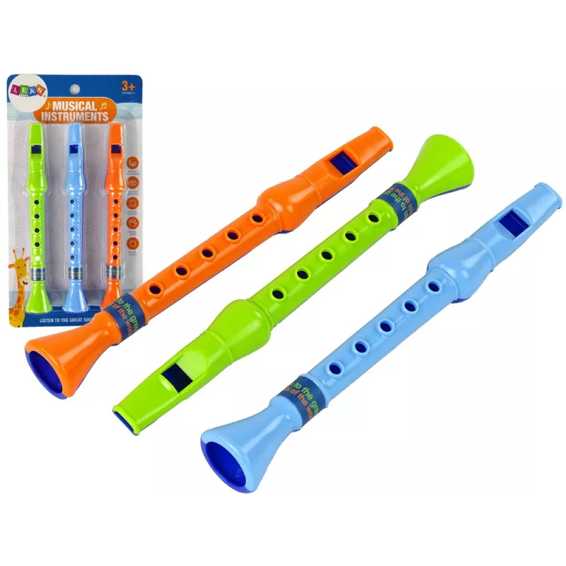 LEAN TOYS Kolm lastelöötsa loomadega