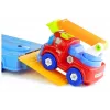 LEAN TOYS Sõidukite komplekt Politsei Tuletõrjeauto Autotransportija Lahtikeeratavad sõidukid